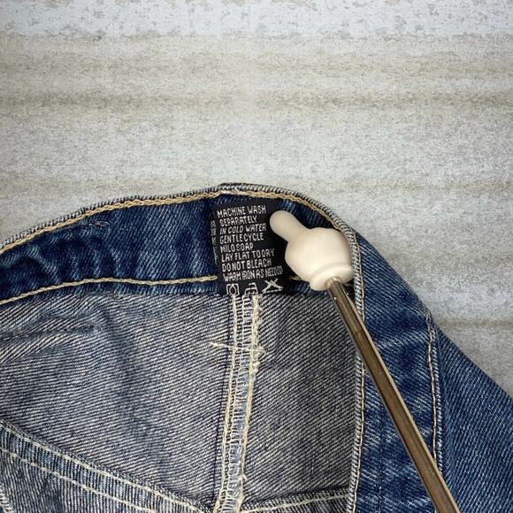 Vintage Y2K Ecko Skater Carpenter Jeans 36x30 Baggy Wide Medium Wash Denim Rap - Picture 5 of 10